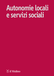 Cover: Autonomie locali e servizi sociali - 0392-2278