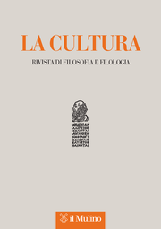 Cover: La Cultura - 0393-1560