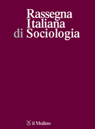 Copertina del fascicolo 4/2023 from journal Rassegna Italiana di Sociologia
