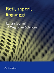 Copertina del fascicolo 1/2024 from journal Reti, saperi, linguaggi